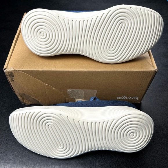 Allbirds Mens Tree Runner Go Size 9 Navy Blue Knit Sneakers A11359M090 NEW - Picture 5 of 6